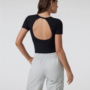 Vuori Black Pose Bodysuit